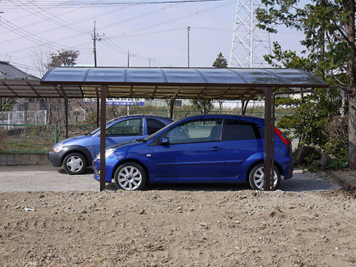 [Challenge100] 駐車場完成